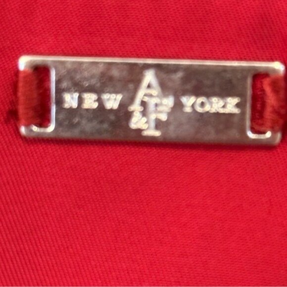 Abercrombie & Fitch Women’s Size Small Red Water Resistant Jacket Coat Hood - Picture 13 of 16